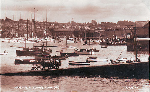 Cowes Harbour 1938