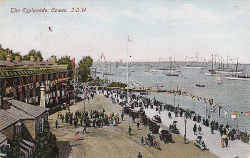 Cowes esplanade 1909