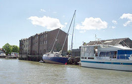Newport harbour looking south